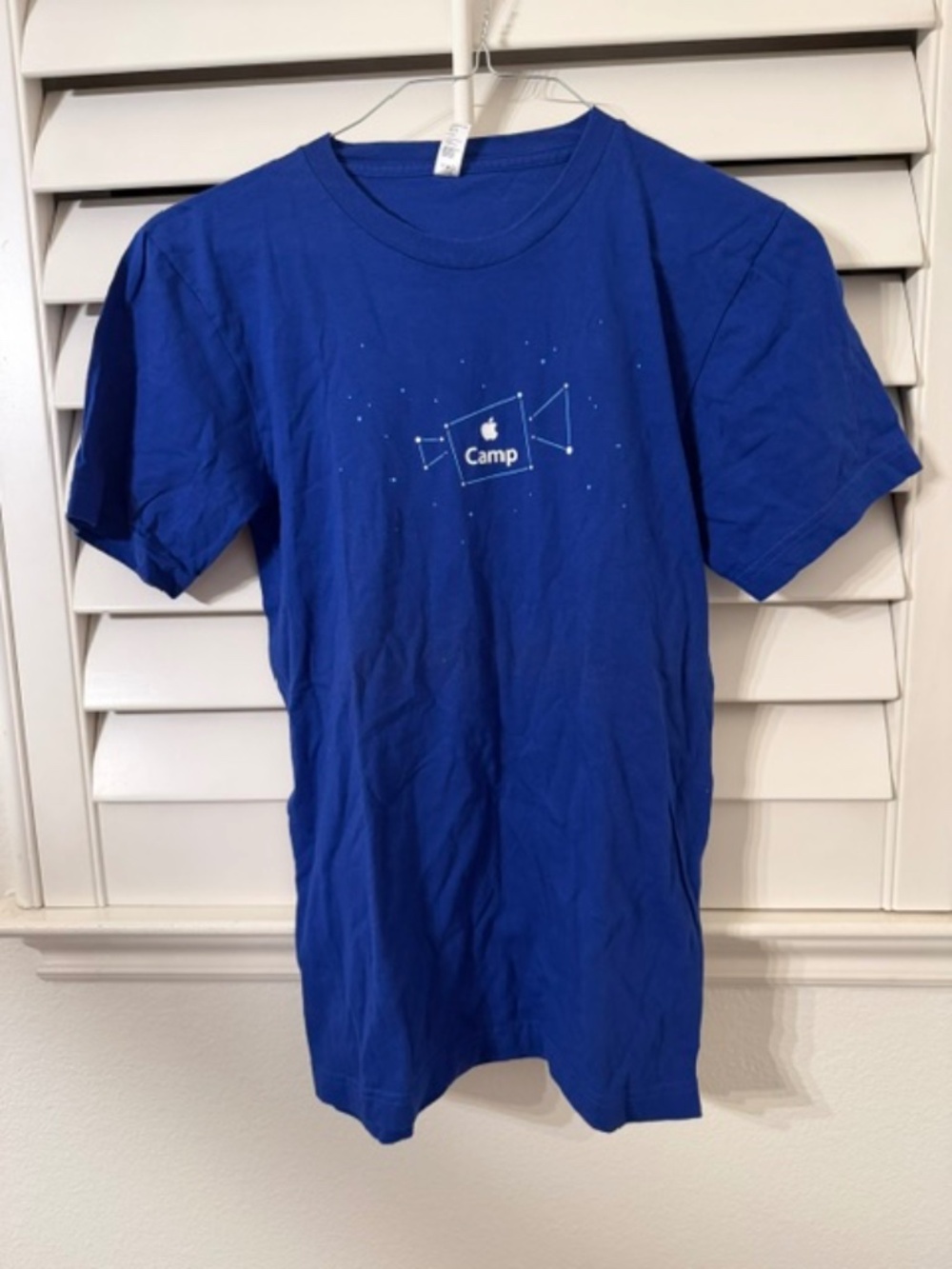 Vintage Apple Camp 2006 T-Shirt American Apparel Small